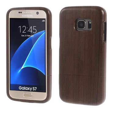 Hard Case für Samsung Galaxy S7 G930 Echt Holz Natural Wood