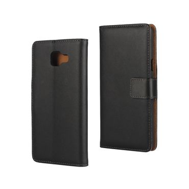 Wallet Case für Samsung Galaxy A7 A710 (2016) Genuine Split Echt Leder