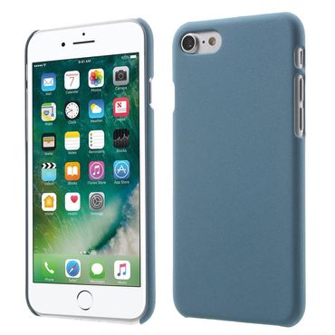 Hard Case für Apple iPhone 8 7 SE 2020 Quicksand Matt, Farbe: Blau