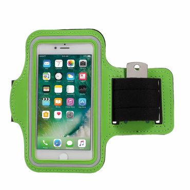 Jogging Sport Armband für Apple iPhone 8 7 6 6S Gym, Farbe: Grün