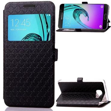 Wallet Case für Samsung Galaxy A5 A510 (2016) Rhombus Window View
