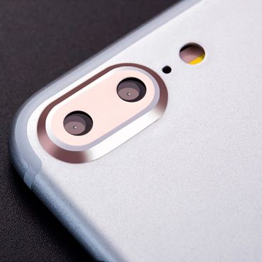 Alu Kamera Abdeckung für Apple iPhone 8 PLUS 7 PLUS Schutz Cover