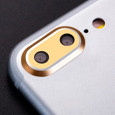 Alu Kamera Abdeckung für Apple iPhone 8 PLUS 7 PLUS Schutz Cover