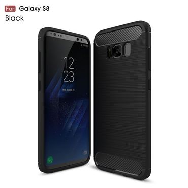 TPU Case für Samsung Galaxy S8 G950 Carbon Skin Brushed
