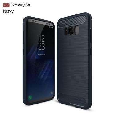 TPU Case für Samsung Galaxy S8 G950 Carbon Skin Brushed
