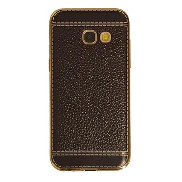TPU Case für Samsung Galaxy A3 (2017) Litchi Textur Profil Soft Schutz Hülle