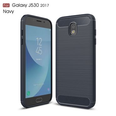 TPU Case für Samsung Galaxy J5 J530 (2017) Carbon Skin Brushed