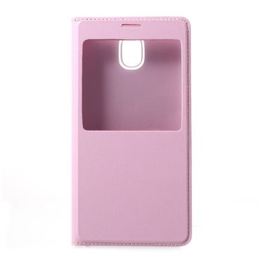 Handy Tasche für Samsung Galaxy J5 J530 (2017) Window View Litchi Book Etui Case