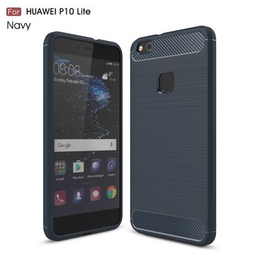 TPU Case für Huawei P10 LITE Carbon Skin Brushed