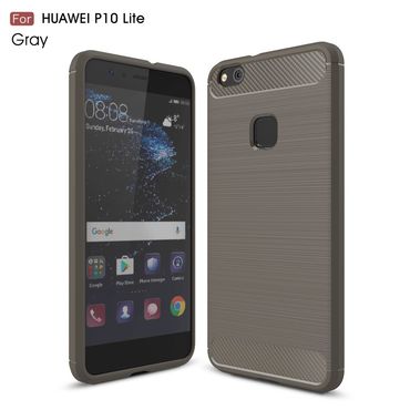 TPU Case für Huawei P10 LITE Carbon Skin Brushed
