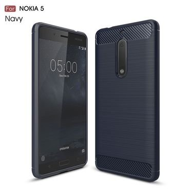TPU Case für Nokia 5 Carbon Skin Brushed
