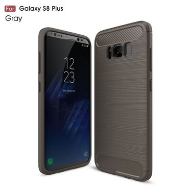 TPU Case für Samsung Galaxy S8 PLUS G955 Carbon Skin Brushed