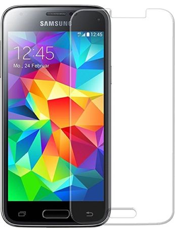Samsung Galaxy S5 Mini Schutzfolie Klar Clear Screen Guard Protector Film Tuch