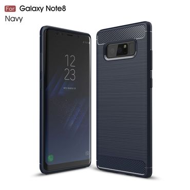 TPU Case für Samsung Galaxy Note 8 Carbon Skin Brushed