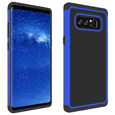 Outdoor Case für Samsung Galaxy Note 8 Hybrid Silikon Football Grain