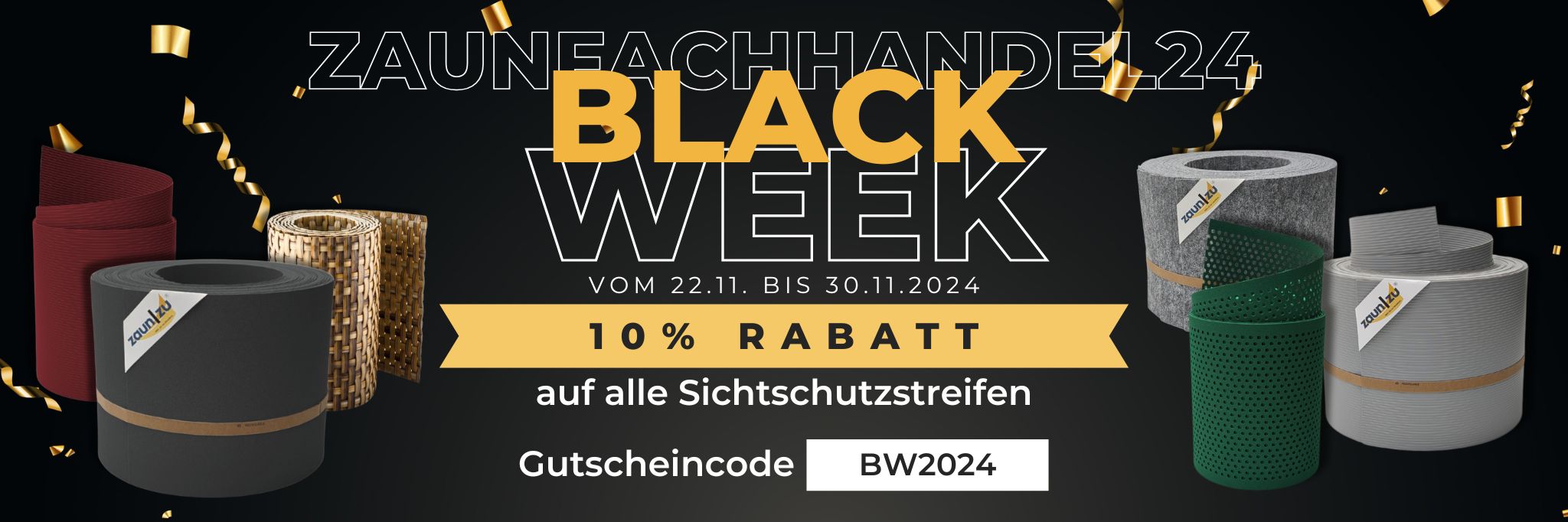 Zaunfachhandel24 Black Week 2024