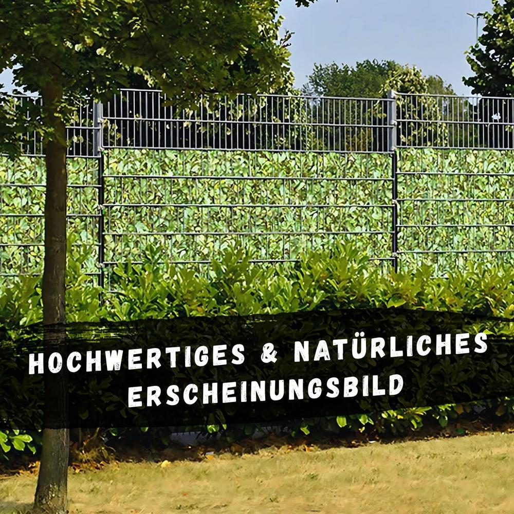 Bedruckter Sichtschutz KIRSCHLORBEER | ZFH24