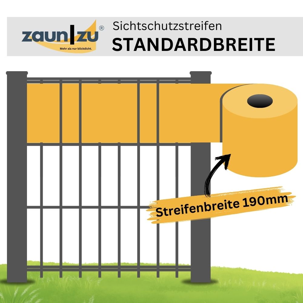 zaun|zu PREMIUM: Single strip 2.55m | SSS24