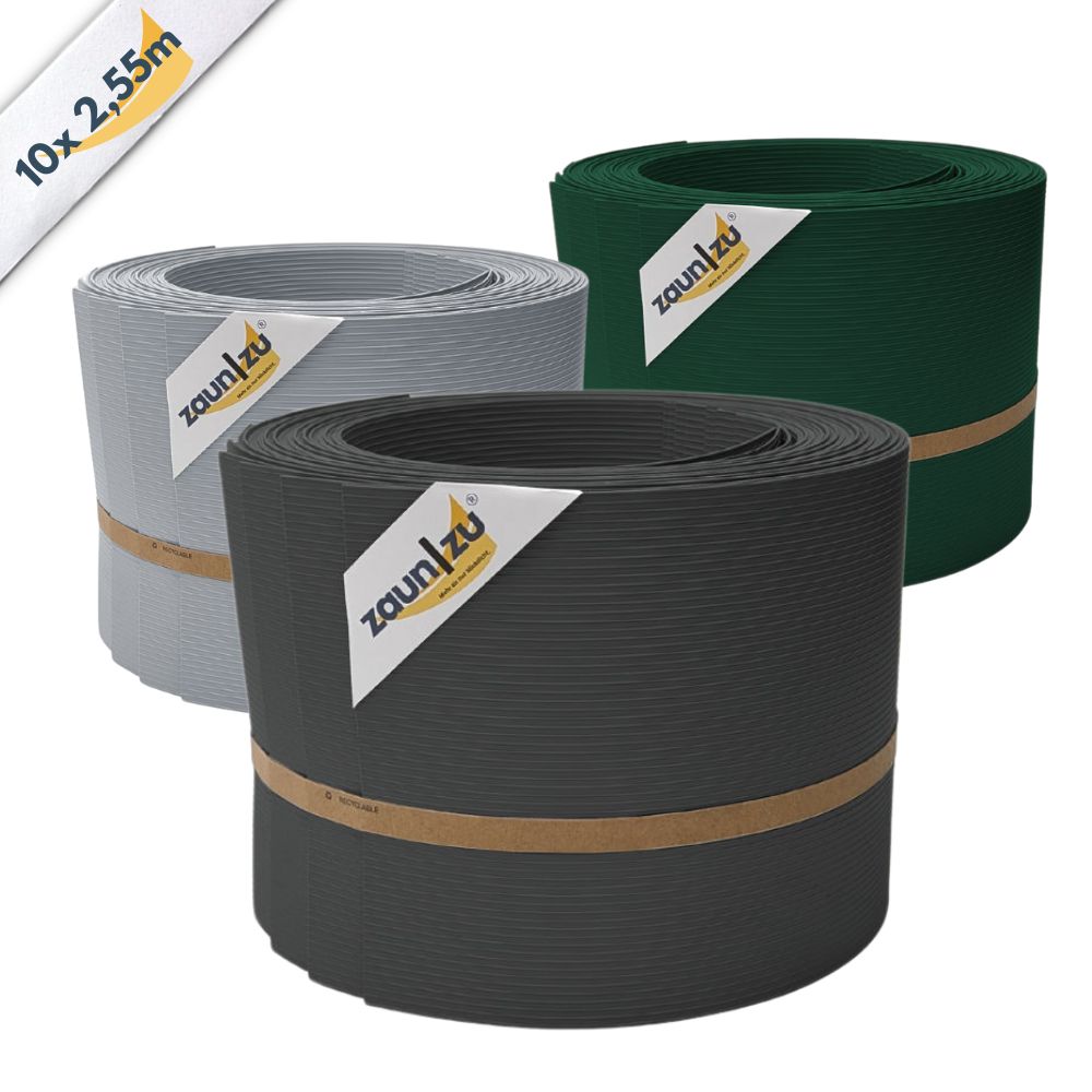 zaun|zu RILLE 10x Einzelstreifen 2,55m | ZFH24