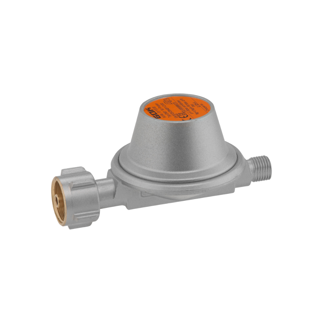 Gasregler Standbetrieb 50 mbar Flaschenmontage