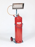 NIES Modellserie F1 Heizstrahlerwagen für 33 kg Propan