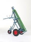 NIES Modellserie F3 Flaschenwagen mit Kranaufhängung für 1x 50 l und 1 x 33 l