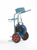 NIES Modellserie F5 Flaschenwagen mit Schlauchaufroller 10 m