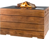 HAPPY COCOONING Feuertisch Angolo Grande Teak