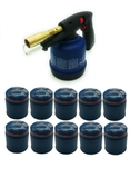 Lötlampe Laser 3000 + 10 Gaskartuschen
