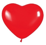 RIETHMÜLLER Herz Ballons Rot 100 Stück groß