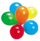 RIETHMÜLLER Ballons 50 Stück Bunt sortiert