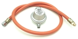 Adapter-Schlauch mit Gasregler zum Nutzen einer Gasflasche