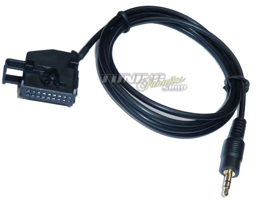 AUX Line In Adapter Interface Klinke MP3 für Mercedes Radio Comand 2.0 APS #5660