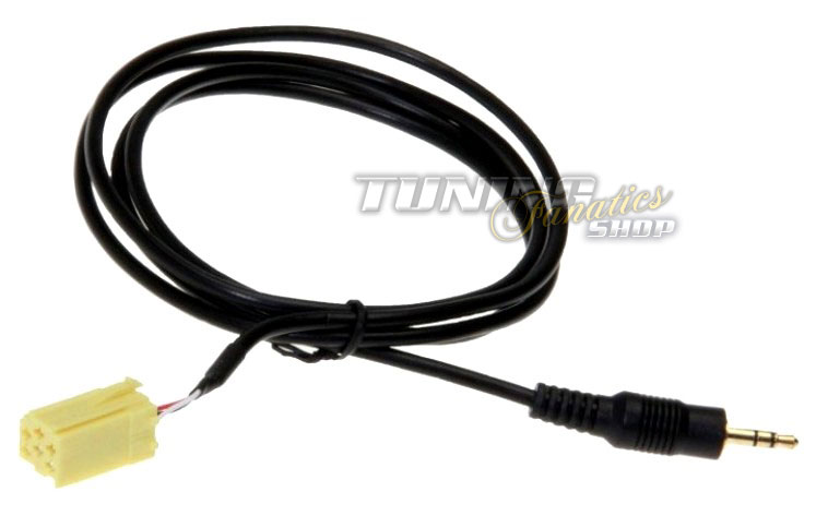AUX Line In Adapter für Smart fortwo 451 ab 2007- / MP3 3,5mm Klinke  #5350