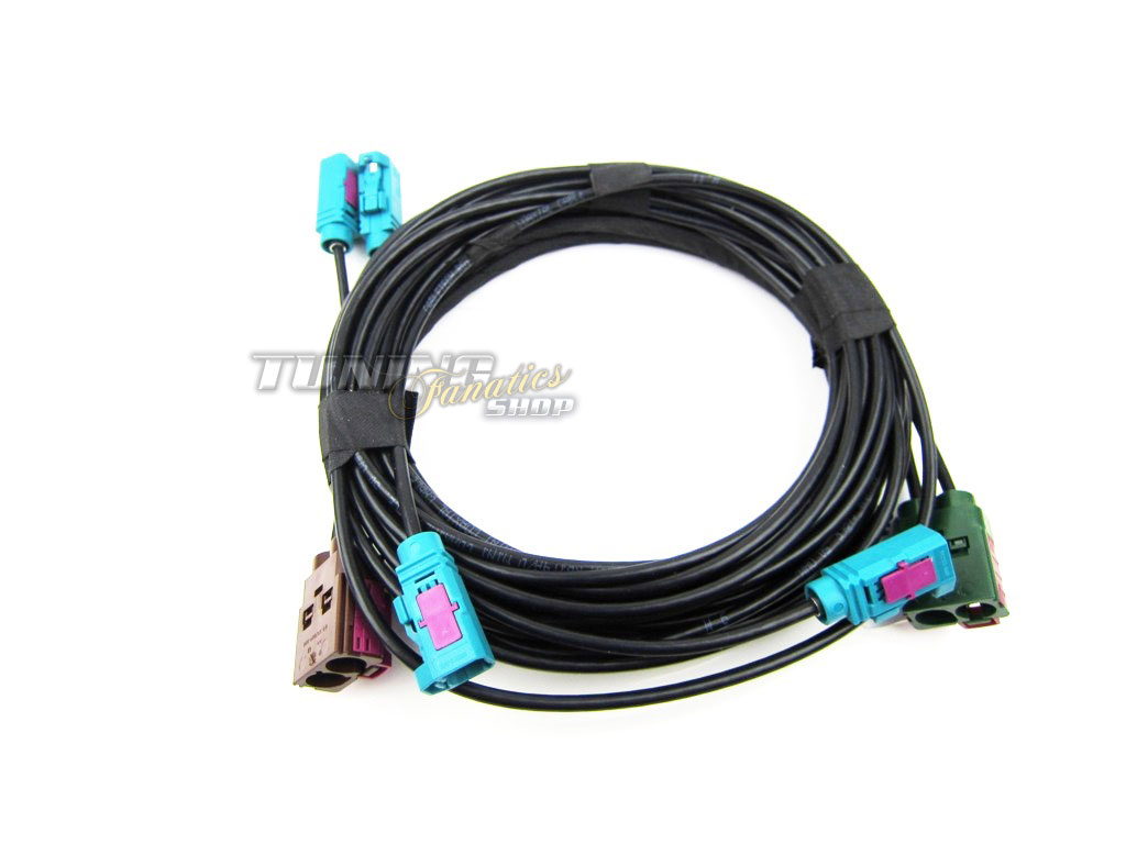 Kabelbaum Kabelsatz Kabel Nachrüstung für Original TV Antennenmodule alle MMI 2G