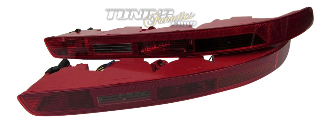 2x Original Nebelschluss Rückstrahler Rückleuchten für Audi Q7 4L Facelift