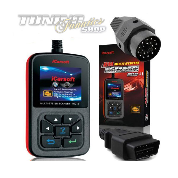 iCarsoft I910-2 Diagnose-Gerät + 20pol OBD Fehler Löschen Service für BMW / Mini