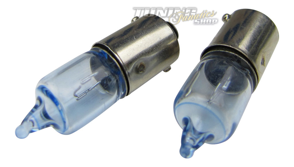 2x Philips Blue Xenon Look Birnen Lampen Standlicht Super White Bax9s H6W