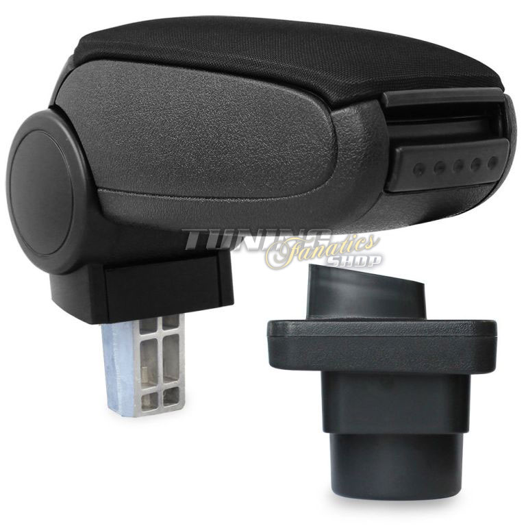 Armlehne Mittelarmlehne MAL Passform Schwarz für Skoda Fabia 1 6Y 1999-2007