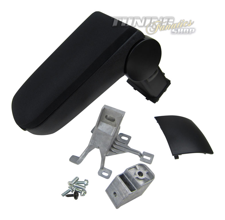 Armlehne Mittelarmlehne KOMPLETTES Nachrüst-Set für Ihren VW Polo 6R 2009-