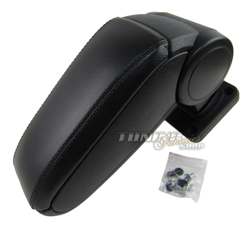 Armlehne Mittelarmlehne MAL LEDER SCHWARZ für Skoda Fabia 1 6Y 1999-2007