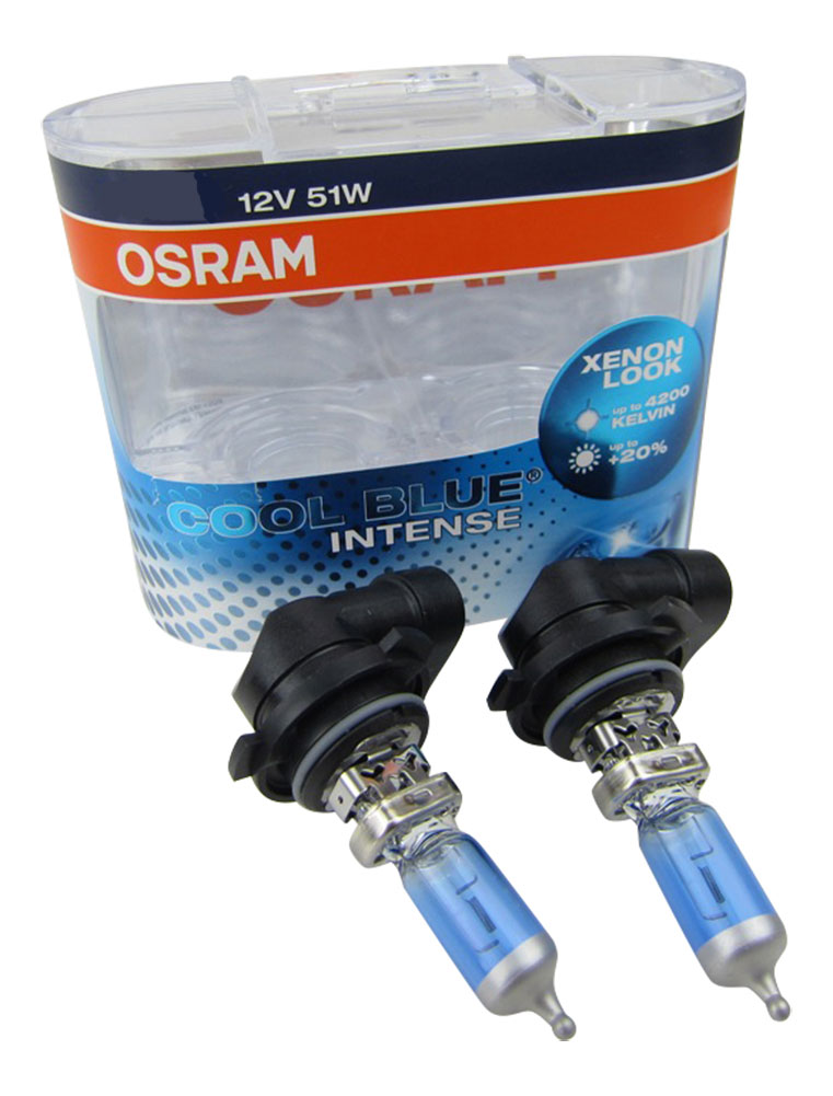 2x Osram Cool BLUE Intense DUO-PACK Birnen für H11 NEBELSCHEINWERFER NSW #73