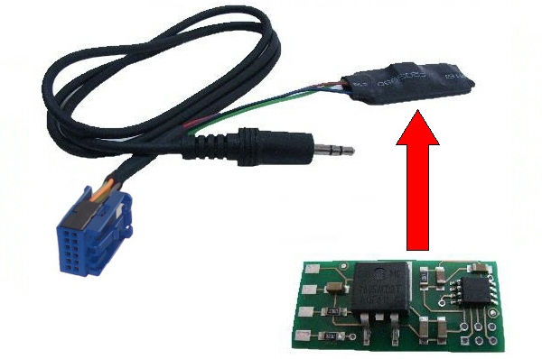 AUX Adapter MP3 12Pin CD Wechsler für Audi Radio Concert Chorus Symphony 3 III