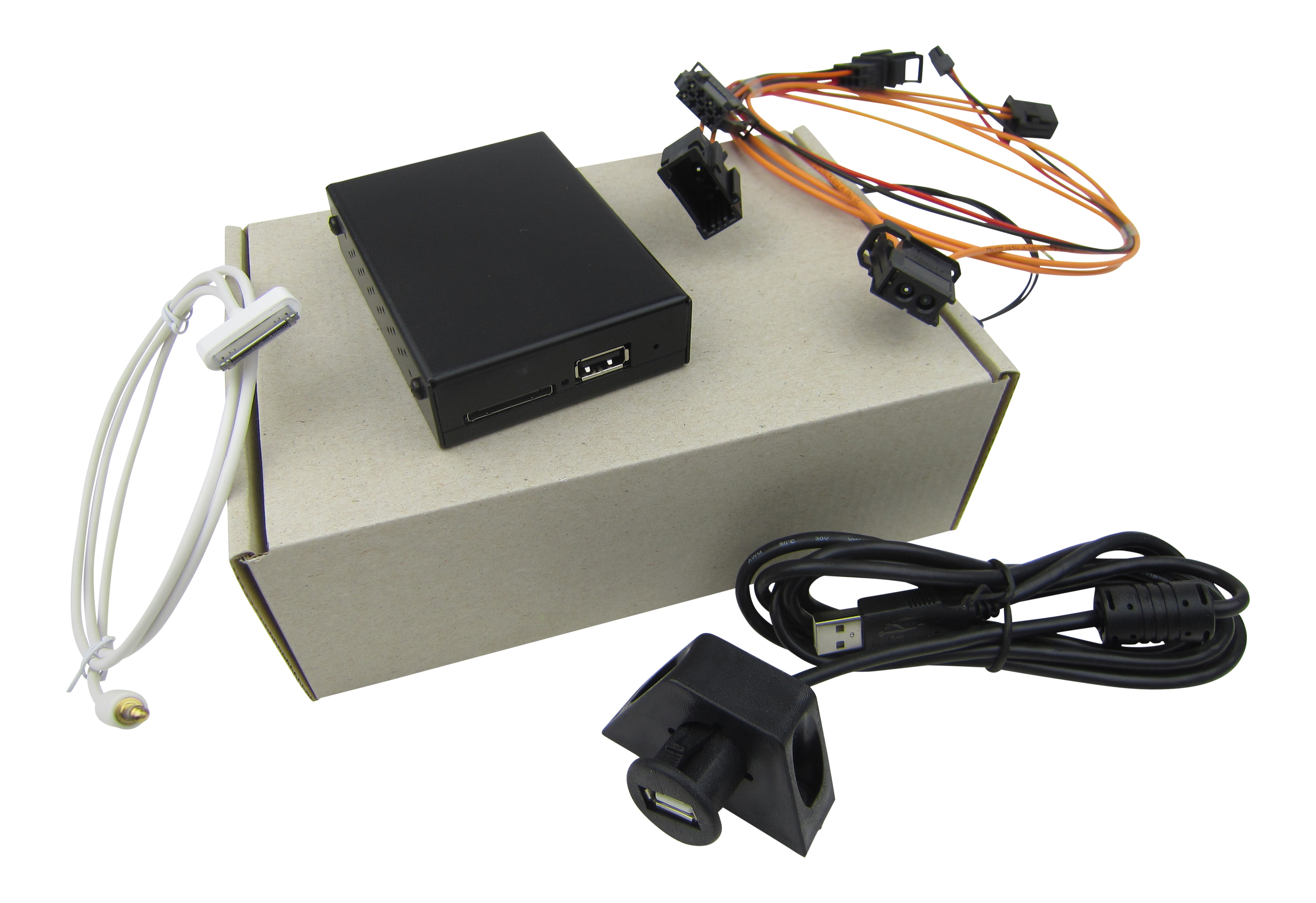 Multimedia Interface für Audi AMI USB AUX iPhone iPad iPod MP3 MMI 2G Systeme