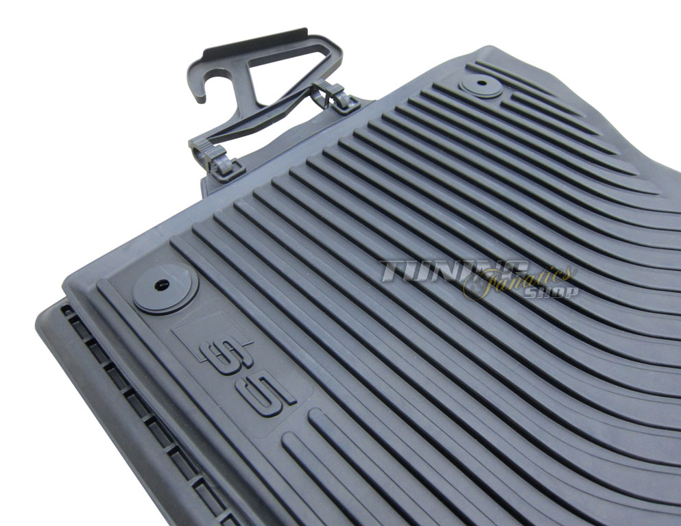 Original S5 Premium Gummi-Fußmatten Matten SET für Audi A5 und S5 8T + Cabrio