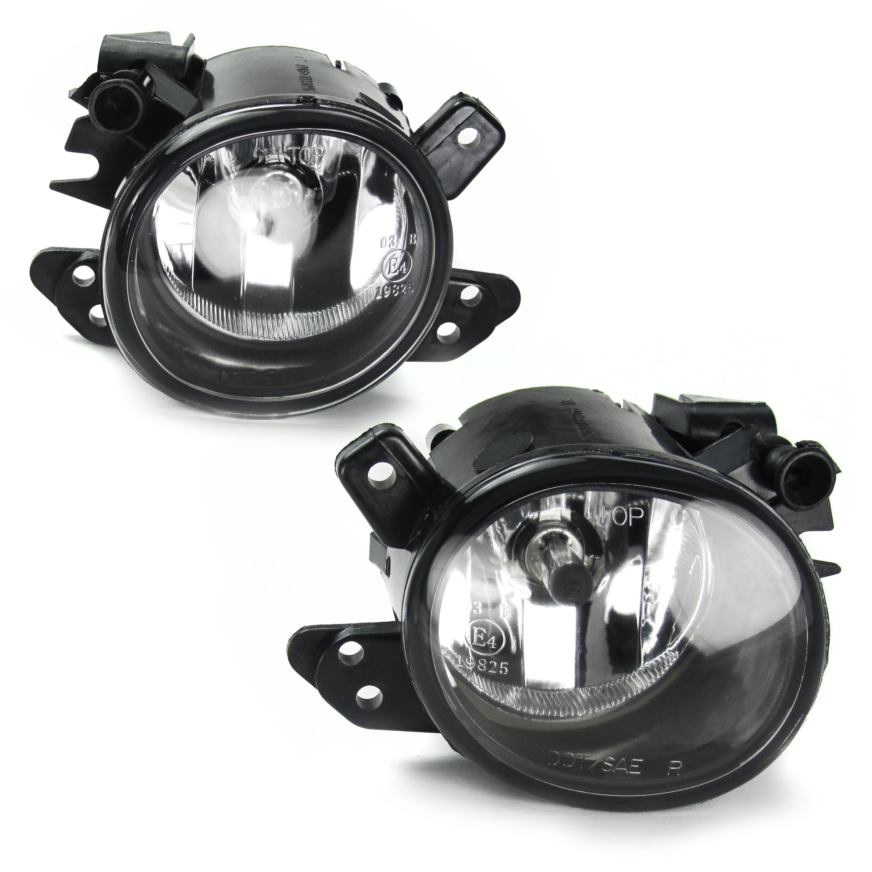 2x Nebelscheinwerfer NSW Klarglas Chrom Birnen H11 passend für Mercedes ML W164