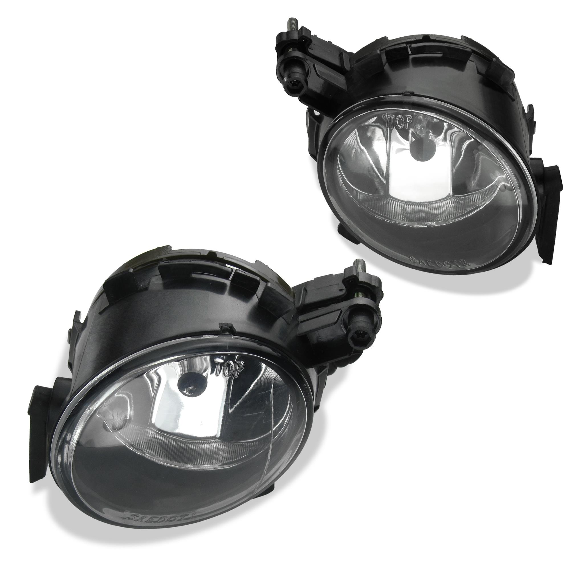 2x Nebelscheinwerfer Klarglas Chrom Birnen HB4 für Seat Leon 1P Ibiza 6J Altea