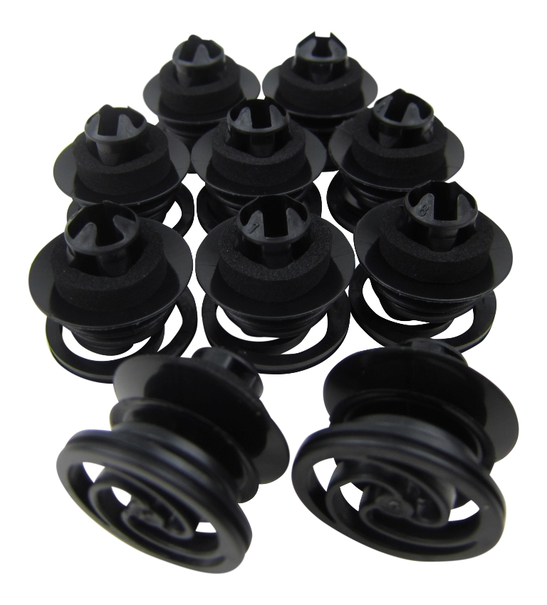 10x Tür Verkleidung Clip Dichtung Halter 3B0868243 für VW Audi Seat Skoda