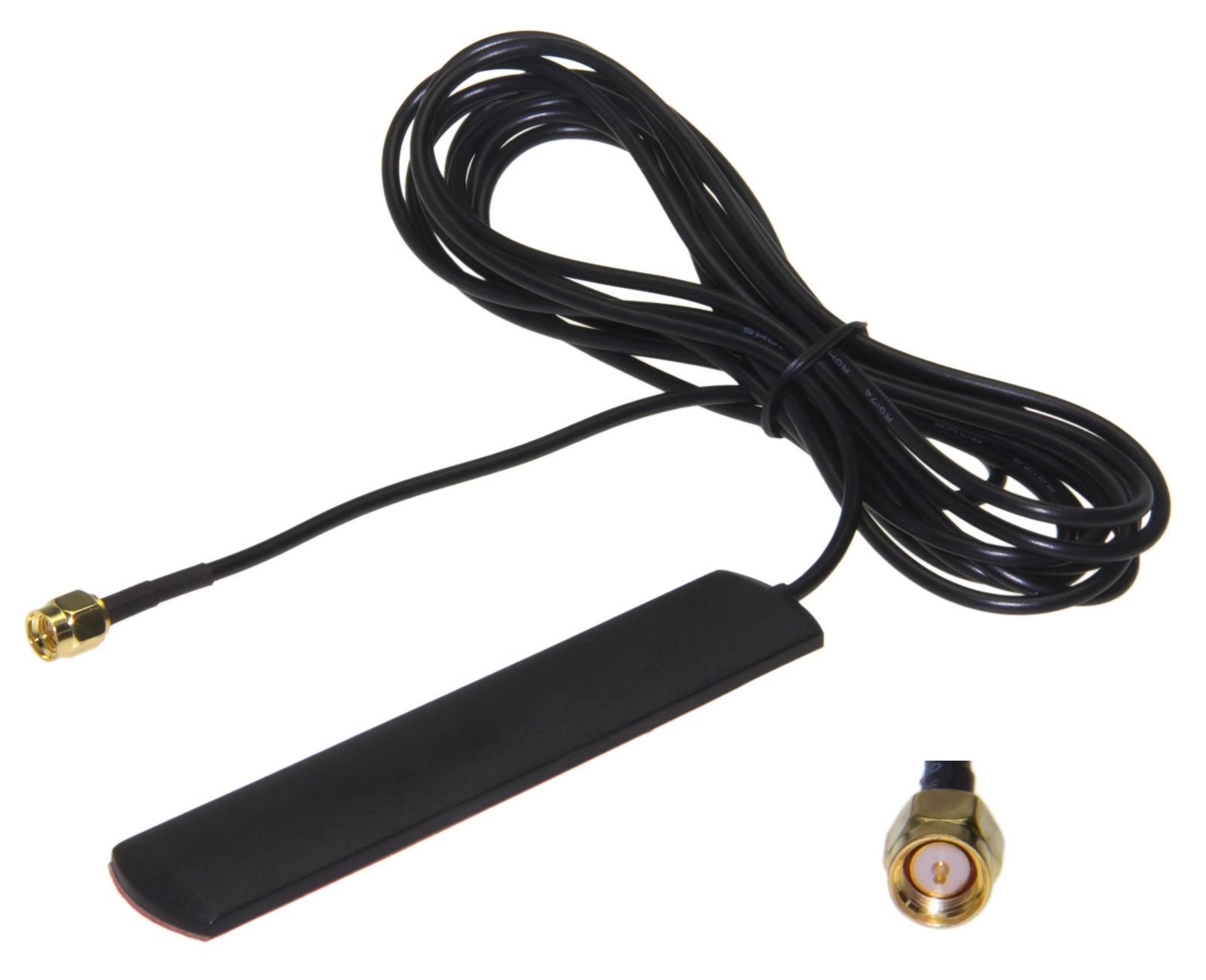 Fenster Glas Klebe- Antenne SELBSTKLEBEND FME UMTS GSM Handy SMA-A Stecker #1300