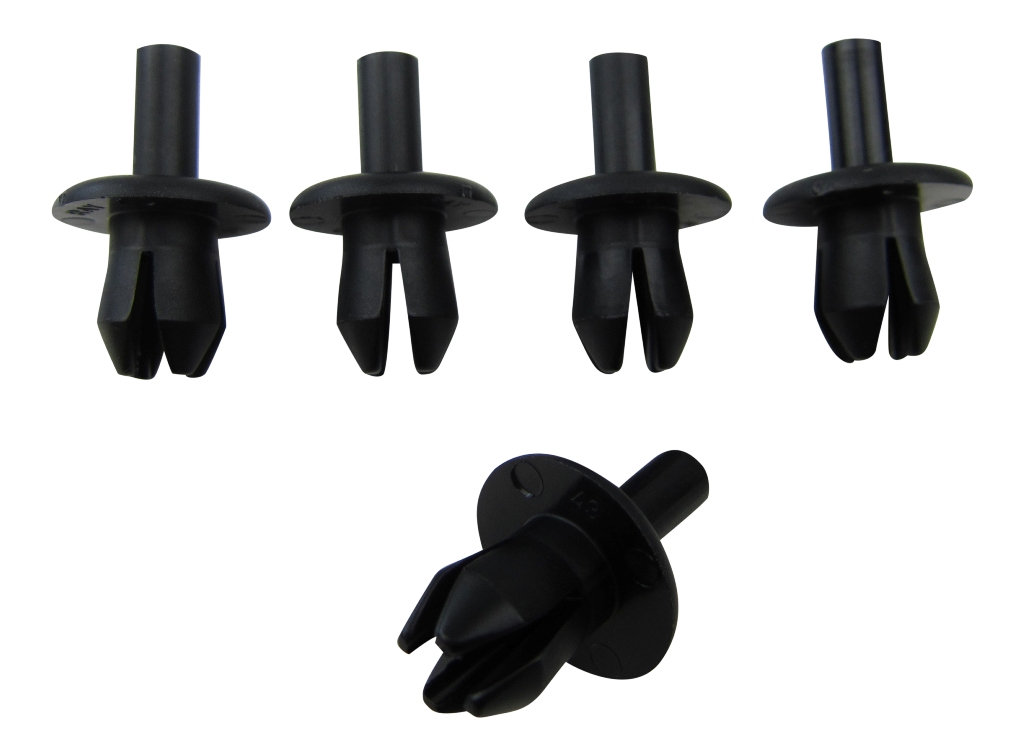 5x Clip Klammer Spreitzniet Karrosserie für VW Audi Seat Skoda Opel Ford